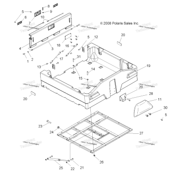 BODY, DUMP BOX