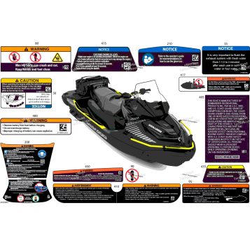 BODY - WARNING DECALS