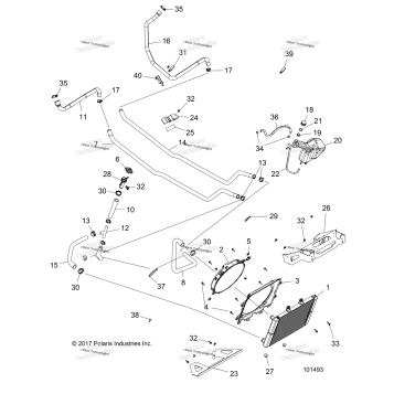 ENGINE, COOLING SYSTEM