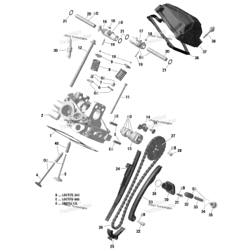 CYLINDER HEAD, REAR