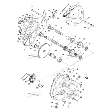 GEARCASE ASSEMBLY