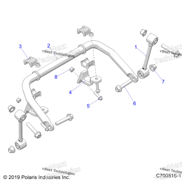 SUSPENSION, FRONT STABILIZER BAR