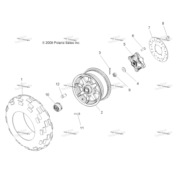 WHEELS, FRONT