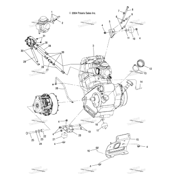 ENGINE MOUNTING
