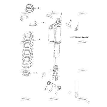 SHOCKS, REAR