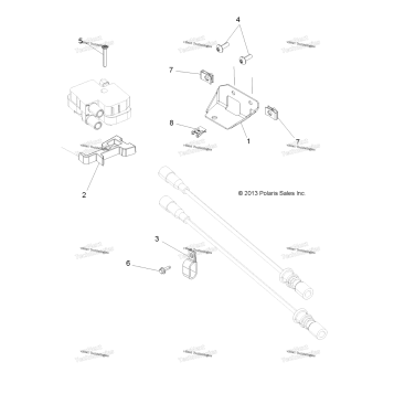 ELECTRICAL, IGNITION COIL MOUNTING