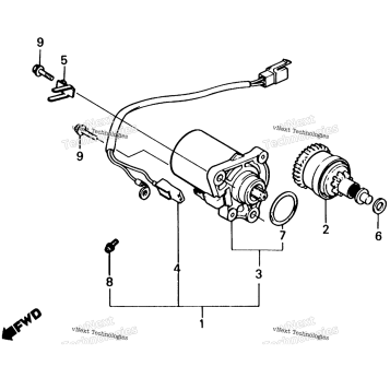STARTER MOTOR