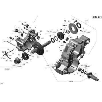 GEAR BOX OUTPUT SHAFT