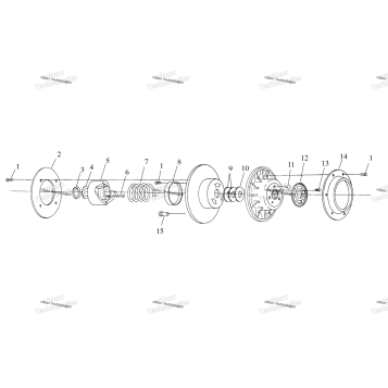 DRIVEN CLUTCH 0971758