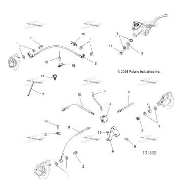 BRAKES, BRAKE LINES