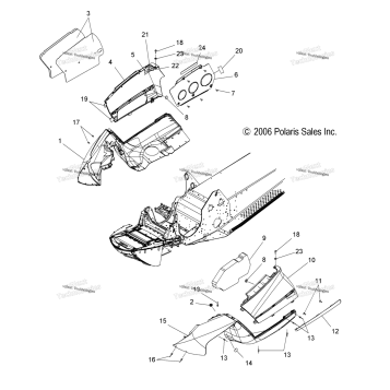 BODY, FENDERS & SIDE PANELS