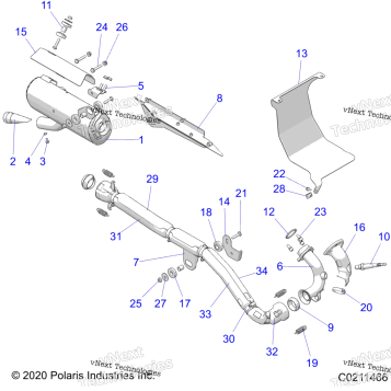 ENGINE, EXHAUST