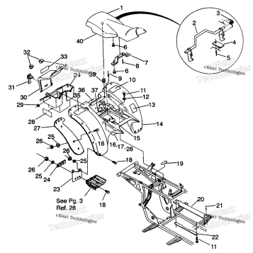 REAR CAB ASSEMBLY TRAIL BOSS