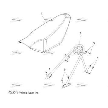BODY, SEAT MOUNTING
