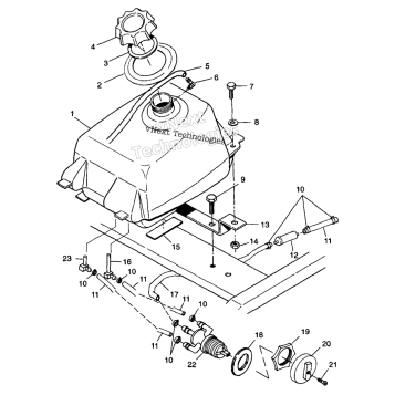 FUEL TANK SPORT 400L