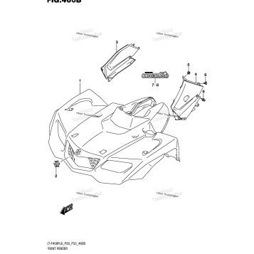 FRONT FENDER (LT-F400FL6 P33)