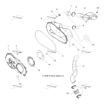 CLUTCH, COVER & DUCTING