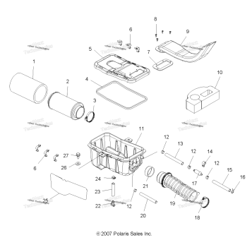 ENGINE, AIR INTAKE SYSTEM