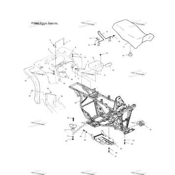 REAR CAB & SEAT