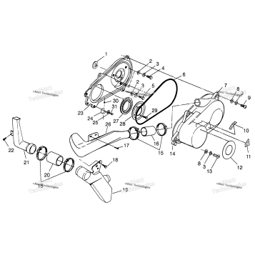 CLUTCH COVER XPLORER 300