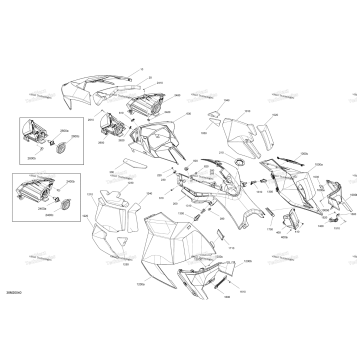 BODY - HOOD SECTION