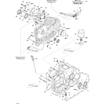 CLUTCH HOUSING AND COVER