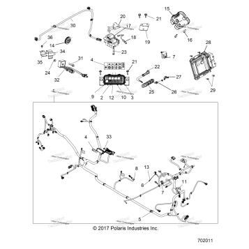 ELECTRICAL, WIRE HARNESS R18RHE99BK