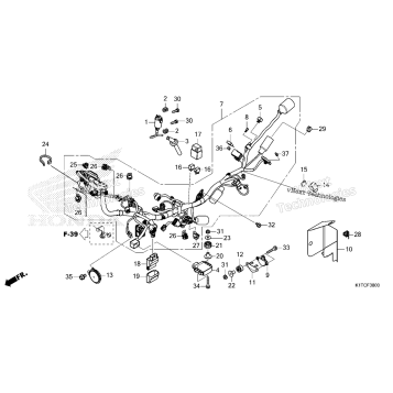 WIRE HARNESS (CRF300L/LA/LDA)