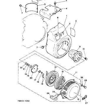 AIR SHROUD - STARTER YP30NT