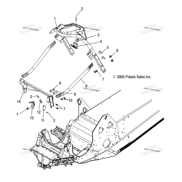 CHASSIS, FRONT 2 /FSA