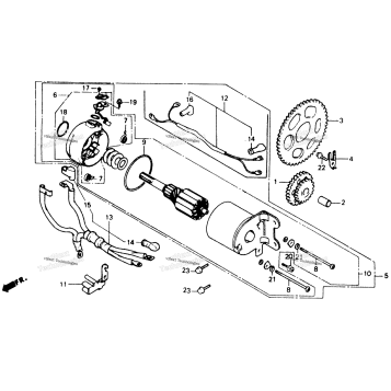 STARTING MOTOR