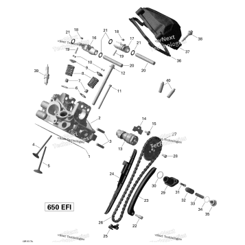 CYLINDER HEAD, REAR