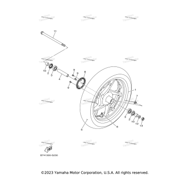 FRONT WHEEL