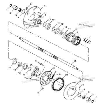 REAR HOUSING