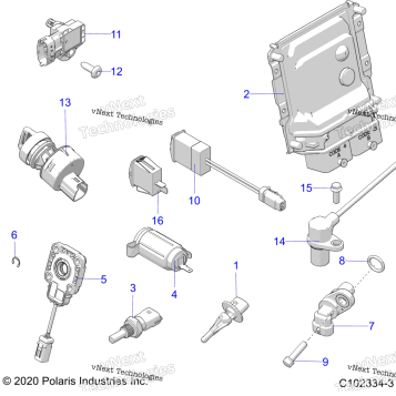 ELECTRICAL, SWITCHES, ECU & CONTROL MODULES