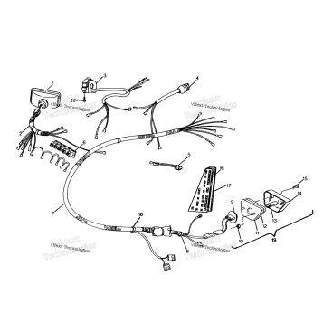 WIRING HARNESS 250 6X6