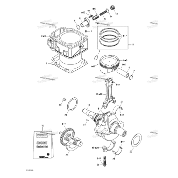 CRANKSHAFT AND CYLINDER