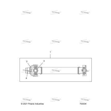 DRIVE TRAIN, PROP SHAFT,REAR Z22RGL2KAP/AL/BK/BP/BT ()