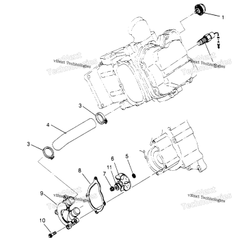 WATER PUMP MAGNUM 2X4