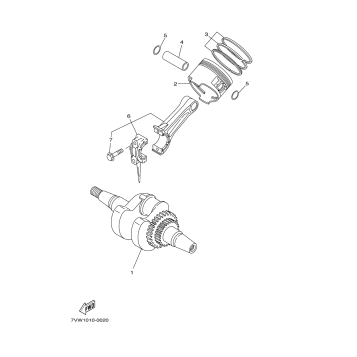 CRANKSHAFT PISTON