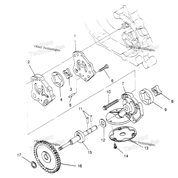 OIL PUMP MAGNUM 2X4