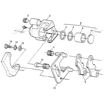 FRONT BRAKE SPORTSMAN 500