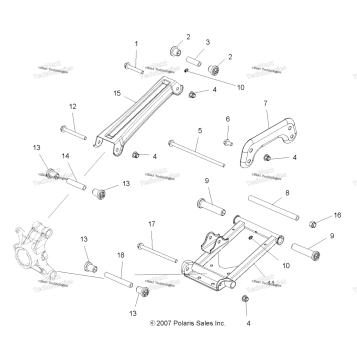 SUSPENSION, REAR