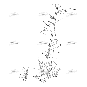 STEERING POST A01CB32AA