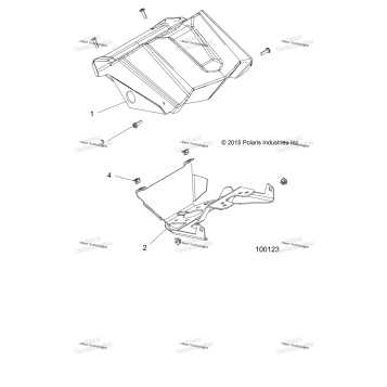 BODY, GAUGE POD