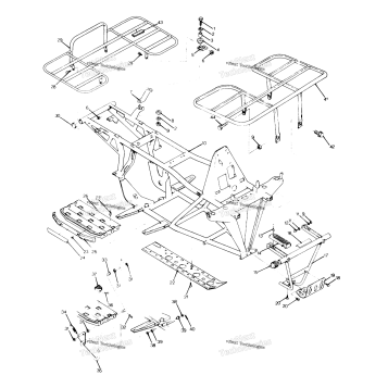 FRAME ASSEMBLY WITH RACKS 250 2X4 UPDATE
