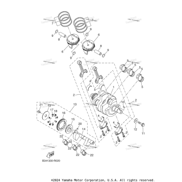 CRANKSHAFT & PISTON