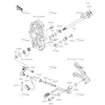 GEAR CHANGE MECHANISM
