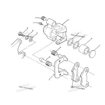 MIDDLE BRAKE ASSEMBLY