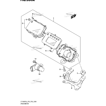 SPEEDOMETER (LT-F400FL8 P03)